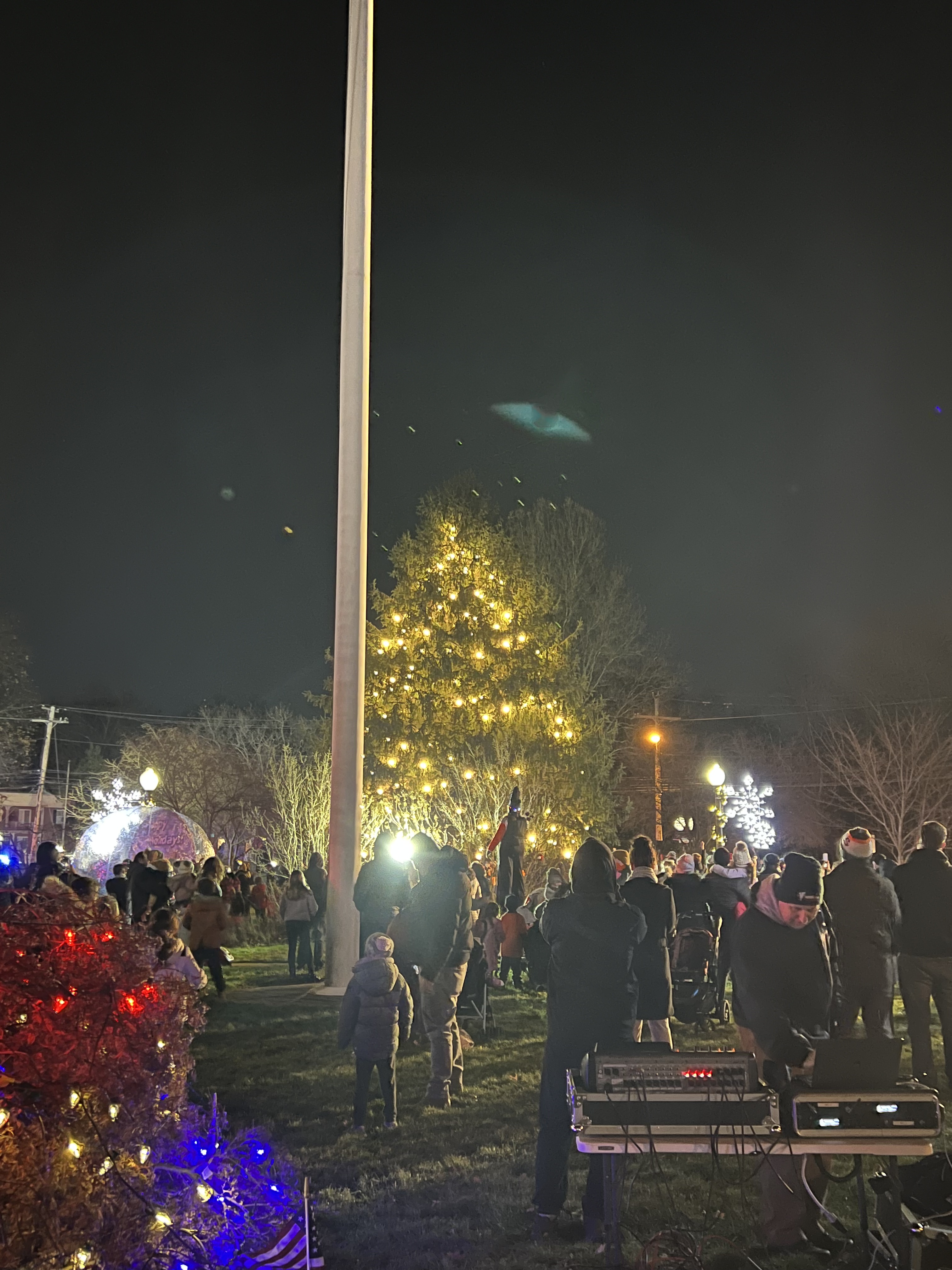Springfield Celebrates Tree Lighting 2022 Springfield Patriot